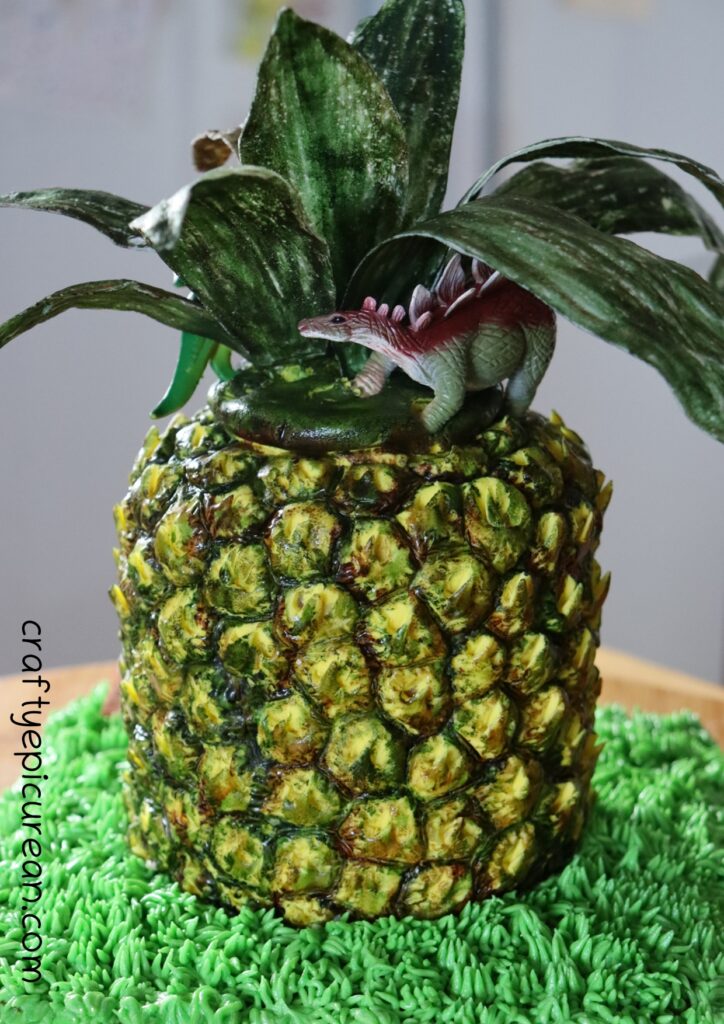 Assembled Pineapple Cake