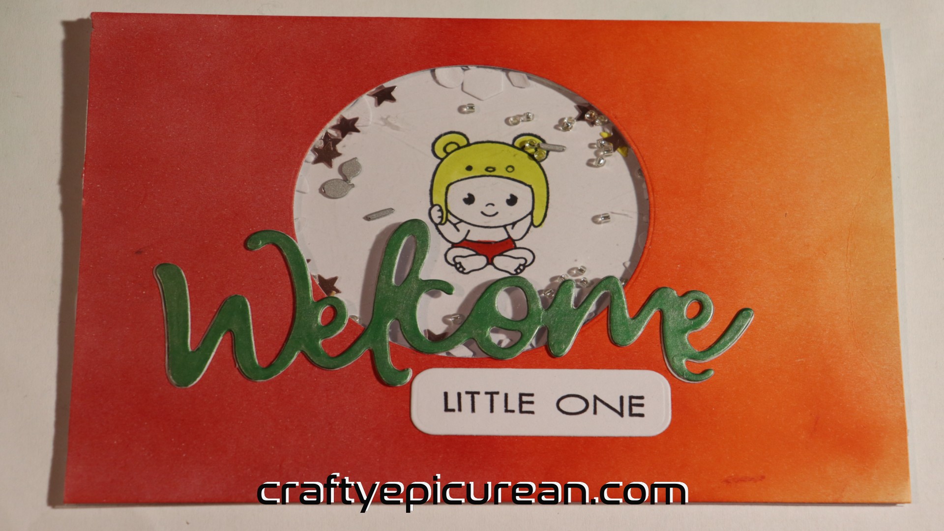 Welcome Little One for Baby Shower Card