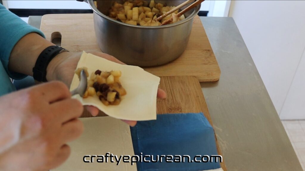 Adding Filling to Pastry